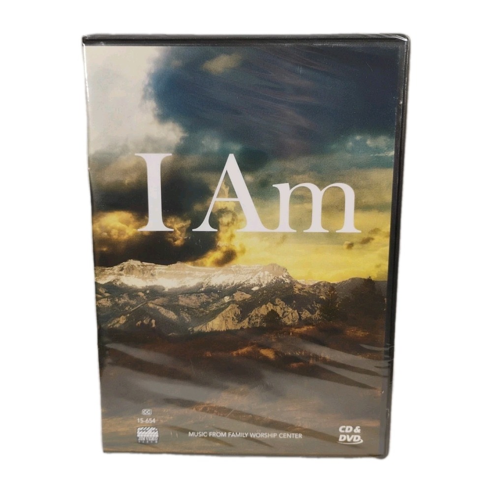 I Am Music From The Family Worship Center Jimmy Swaggart CD/DVD Combo Jim New